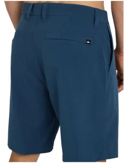 Quiksilver Union Heather Amph 19 Hybrid Shorts Dark Denim