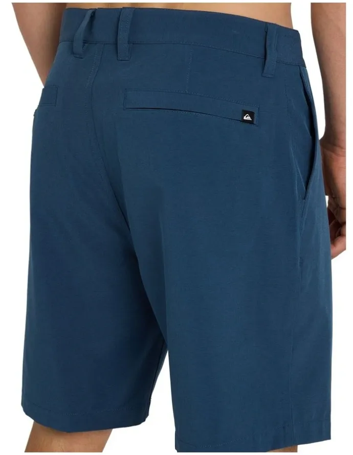 Quiksilver Union Heather Amph 19 Hybrid Shorts Dark Denim