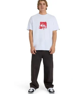 Quiksilver YG Impaired Box Oversized T-Shirt White