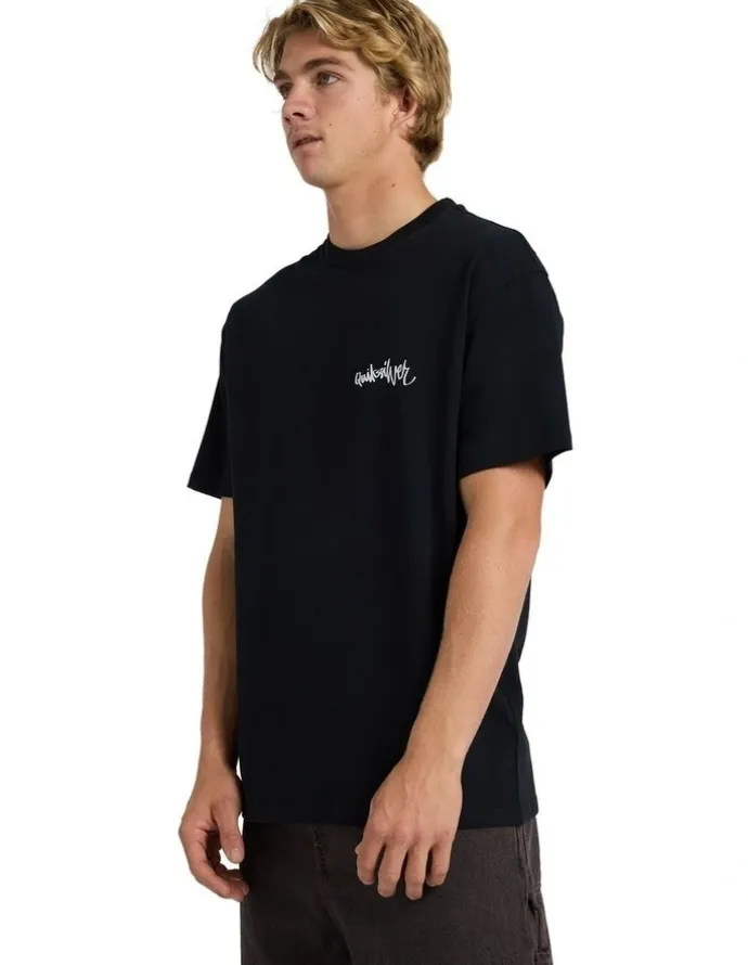 Quiksilver YG Spray Oversized T-Shirt Black