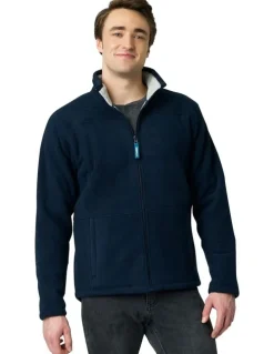 Rainbird Lumber Ultra Warm Fleece Jacket in Navy
