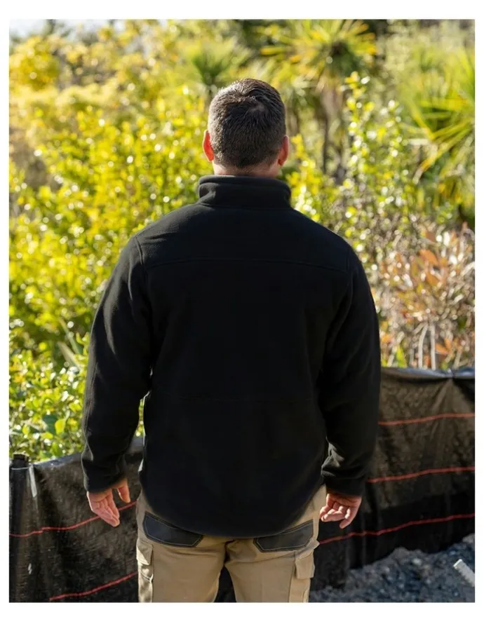 Rainbird Lumber Ultra Warm Fleece Jacket in Black