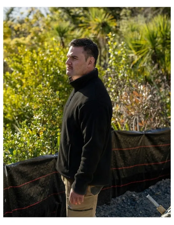 Rainbird Lumber Ultra Warm Fleece Jacket in Black