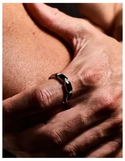 Rawninety Haven Onyx Ring | Silver