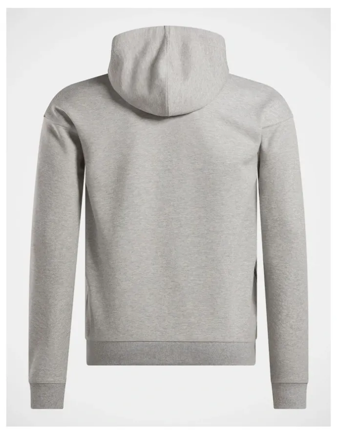 Reebok Athlete Full Zip In Medium Grey Heather