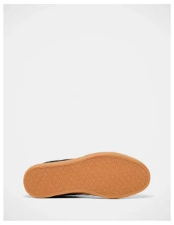 Reebok Court Advance Vulc Sneakers in Jet Black/Tan