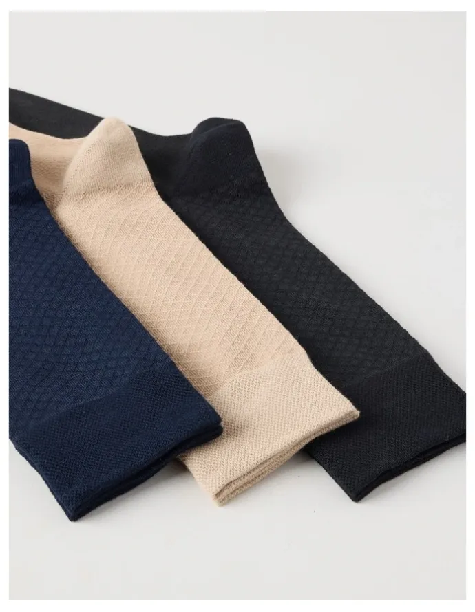 Regatta 3 Pack Texture Soft Top Socks