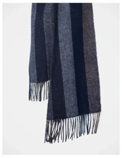Regatta Herringbone Scarf Winter Accessory Navy