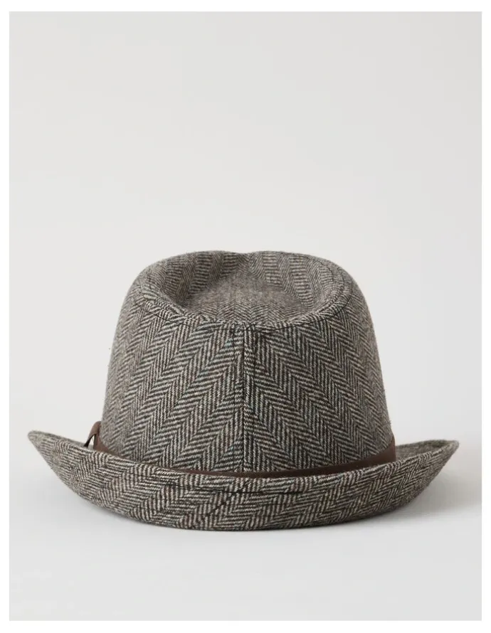 Regatta Melton Trilby Hat Plaid Hat Brown