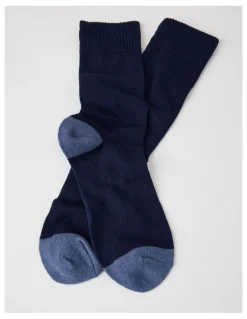 Regatta Merino Wool Boot Socks in Navy and Royal Blue