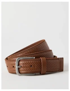 Regatta Perforated Casual Stretch Belt Tan Belt Tan