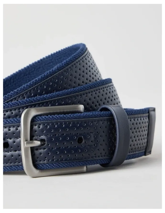 Regatta Perforated Casual Stretch Belt Navy Belt Navy