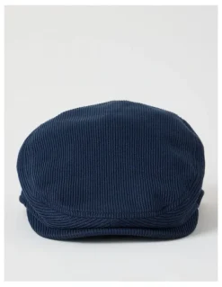 Regatta Ribbed Driving Cap Hat Navy