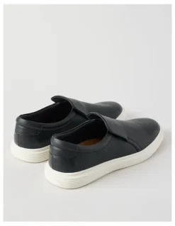 Regatta Warren Leather Loafer in Navy