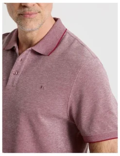 Regatta Birdseye Pique Polo in Red
