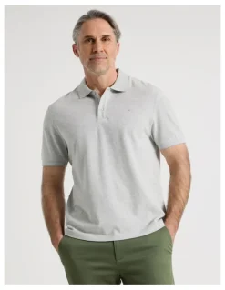 Regatta Birdseye Pique Polo in Grey