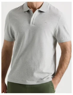 Regatta Birdseye Pique Polo in Grey