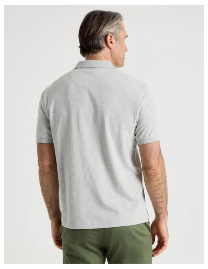 Regatta Birdseye Pique Polo in Grey