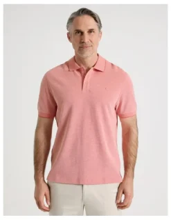 Regatta Birdseye Pique Polo in Coral