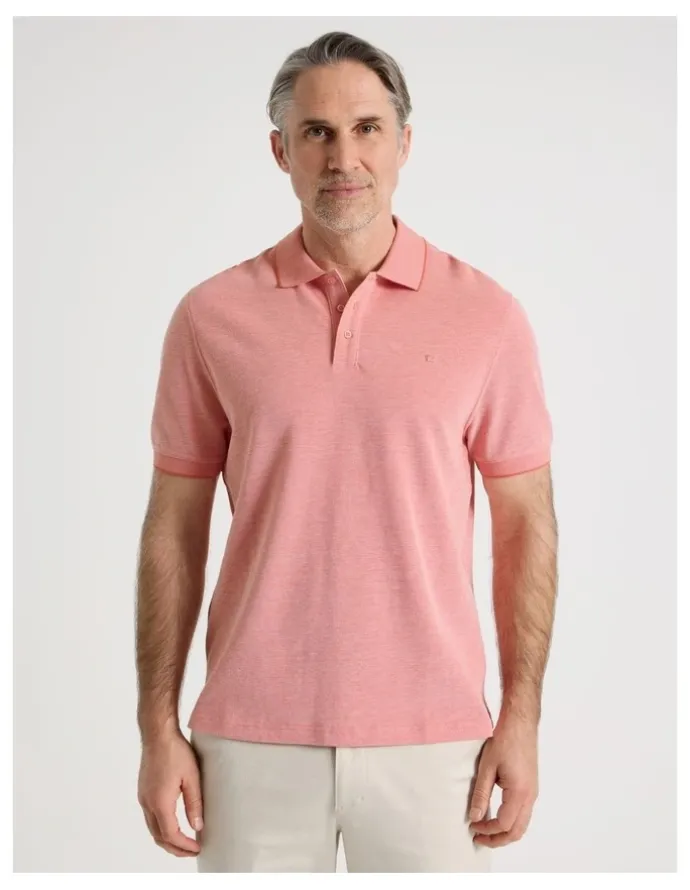 Regatta Birdseye Pique Polo in Coral