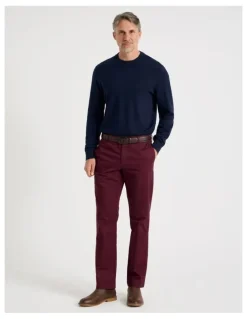 Regatta Chino Pant in Burgundy