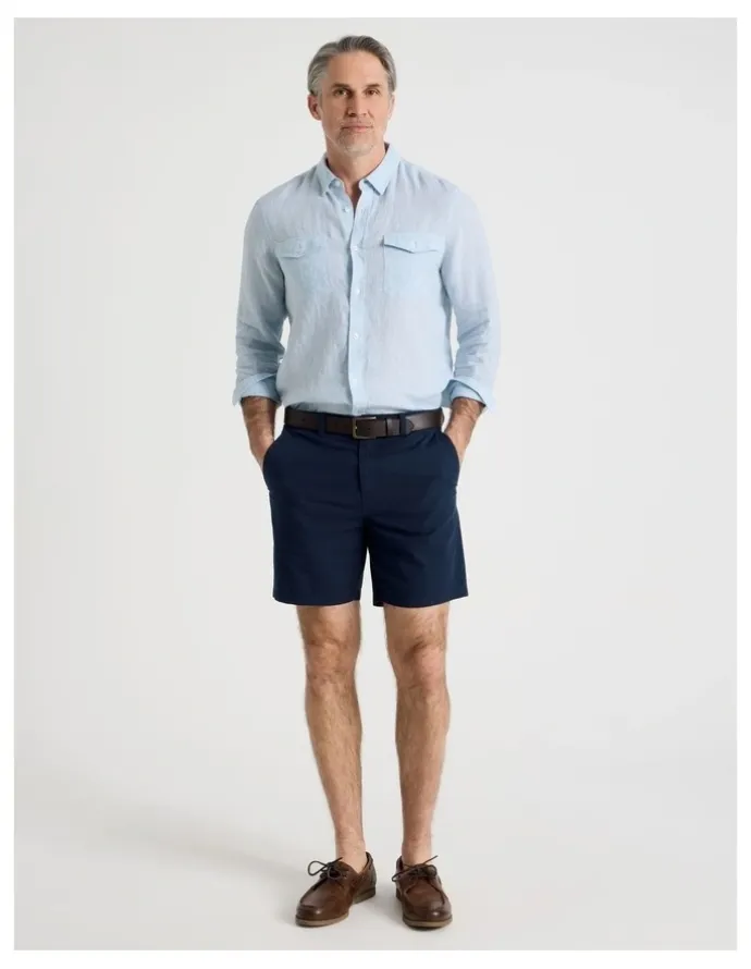 Regatta Chino Short in Navy