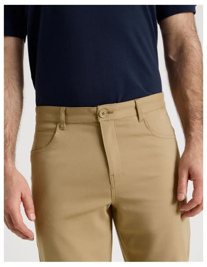 Regatta Comfort 5 Pocket Pant in Tan
