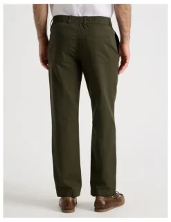 Regatta Cotton Linen Pant in Khaki