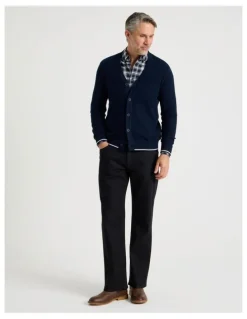 Regatta Knitted Cardigan in Navy