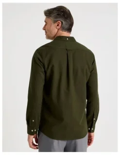 Regatta Long Sleeve Plain Shirt in Khaki