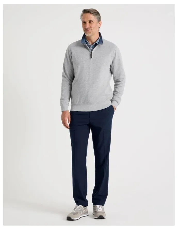 Regatta Long Sleeve 1/4 Zip Sweat Top in Grey
