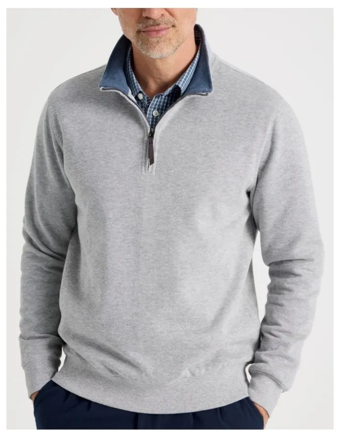 Regatta Long Sleeve 1/4 Zip Sweat Top in Grey