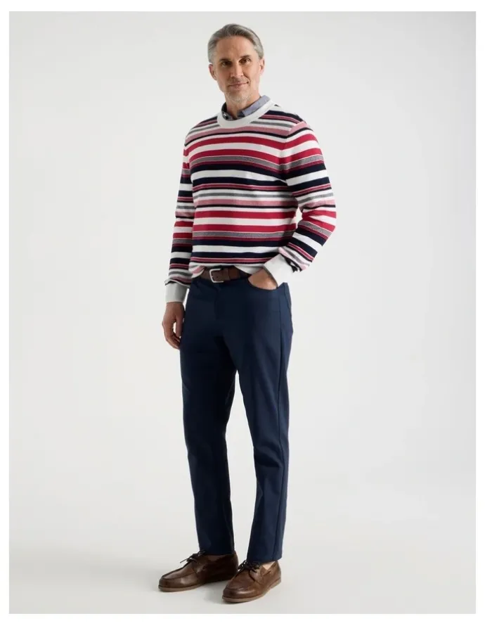 Regatta Nautical Knit in Red Multi Stripe