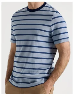 Regatta Nautical Stripe T-Shirt in Blue