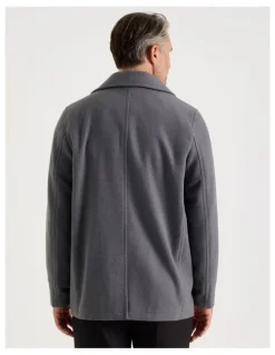 Regatta Pea Coat in Grey