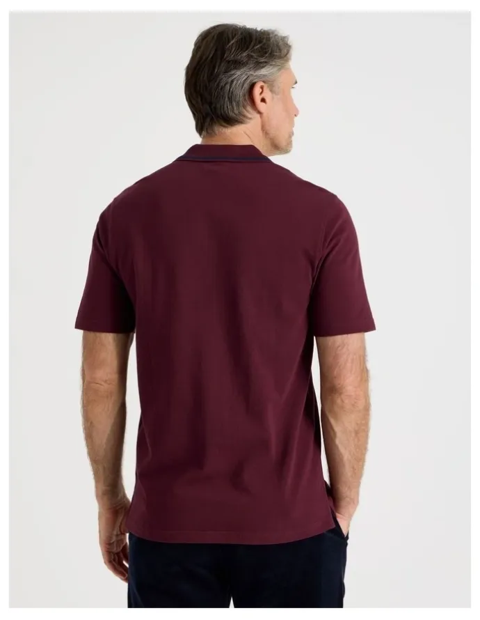 Regatta Pique Polo in Burgundy