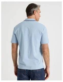Regatta Pique Polo in Light Blue