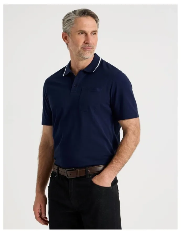 Regatta Pique Polo in Navy
