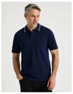Regatta Pique Polo in Navy