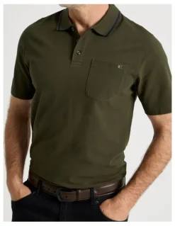 Regatta Piqu Polo in Khaki
