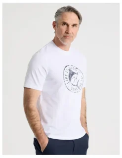 Regatta Placement Print T-Shirt in White