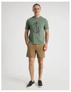 Regatta Placement Print T-Shirt in Sage