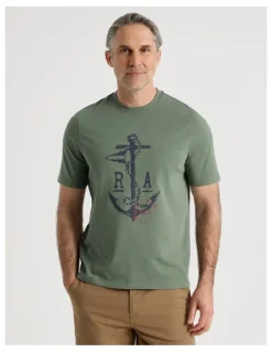 Regatta Placement Print T-Shirt in Sage