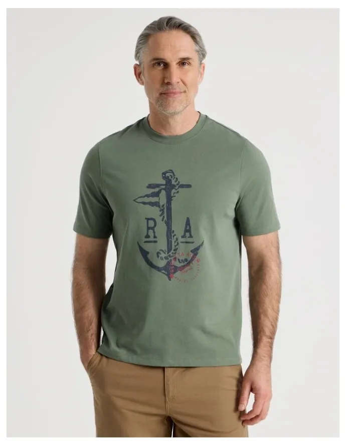 Regatta Placement Print T-Shirt in Sage