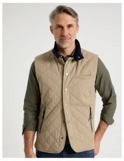 Regatta Quilted Gilet in Taupe
