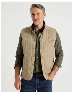 Regatta Quilted Gilet in Taupe