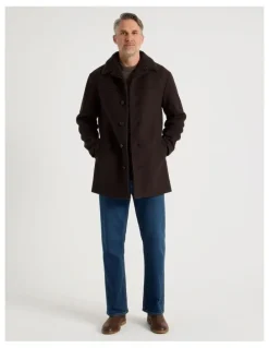 Regatta Sherling Collar Coat in Brown