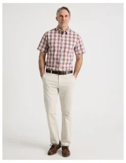 Regatta Short Sleeve Shirt in Red Multi Check