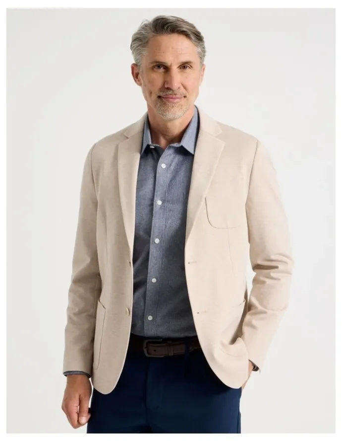 Regatta Single Breasted Blazer in Bone