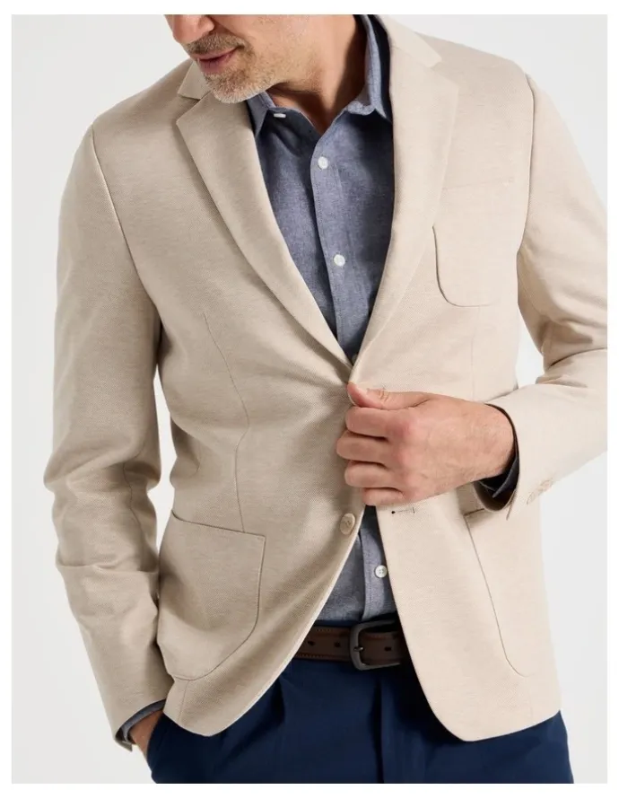 Regatta Single Breasted Blazer in Bone